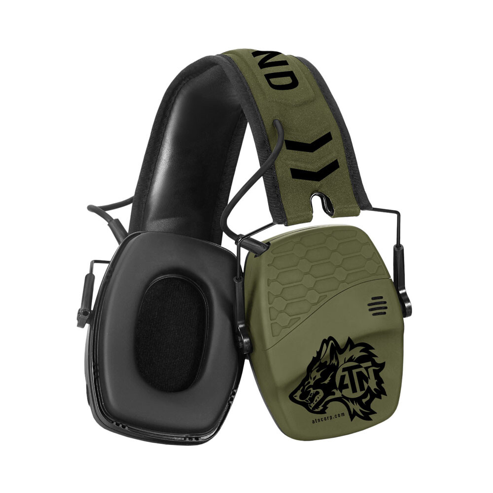 ATN X-Sound Hearing Protector, Electronic Earmuffs w/ Bluetooth