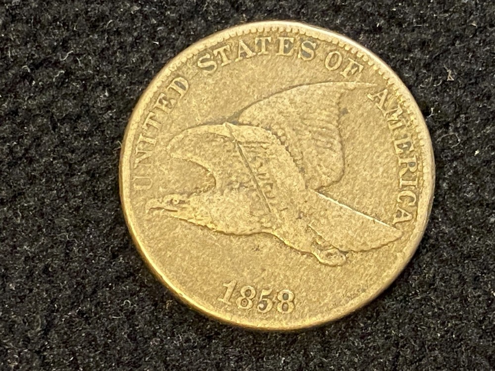 1858 Flying Eagle Cent