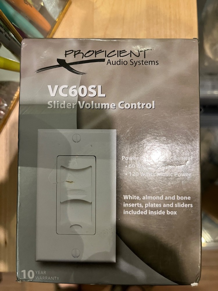 Proficient Audio Systems VC60SL Slider Volume Control