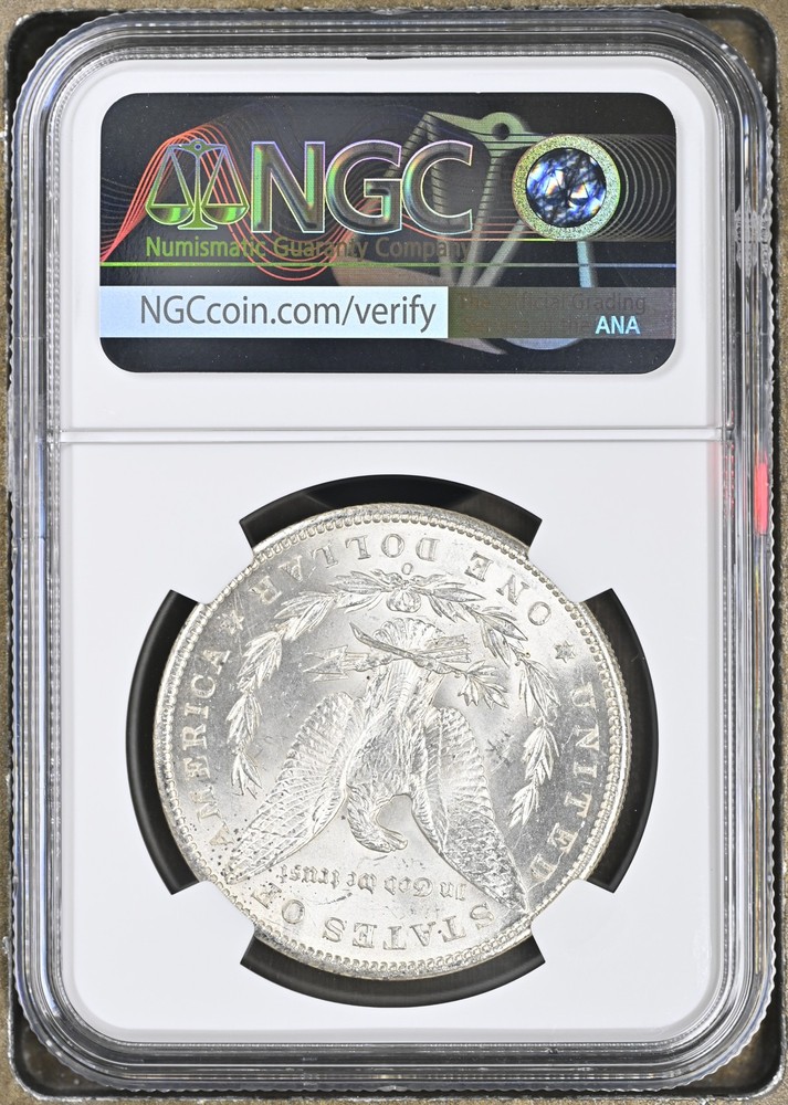 1899 O Morgan Silver Dollar NGC MS-63