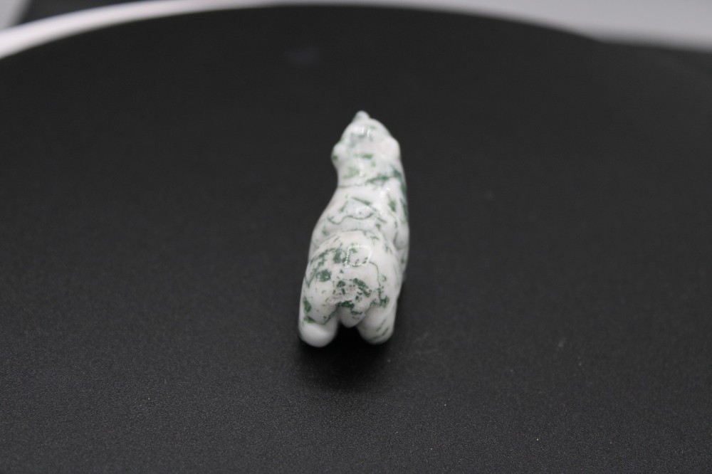 Moss Agate Bear
