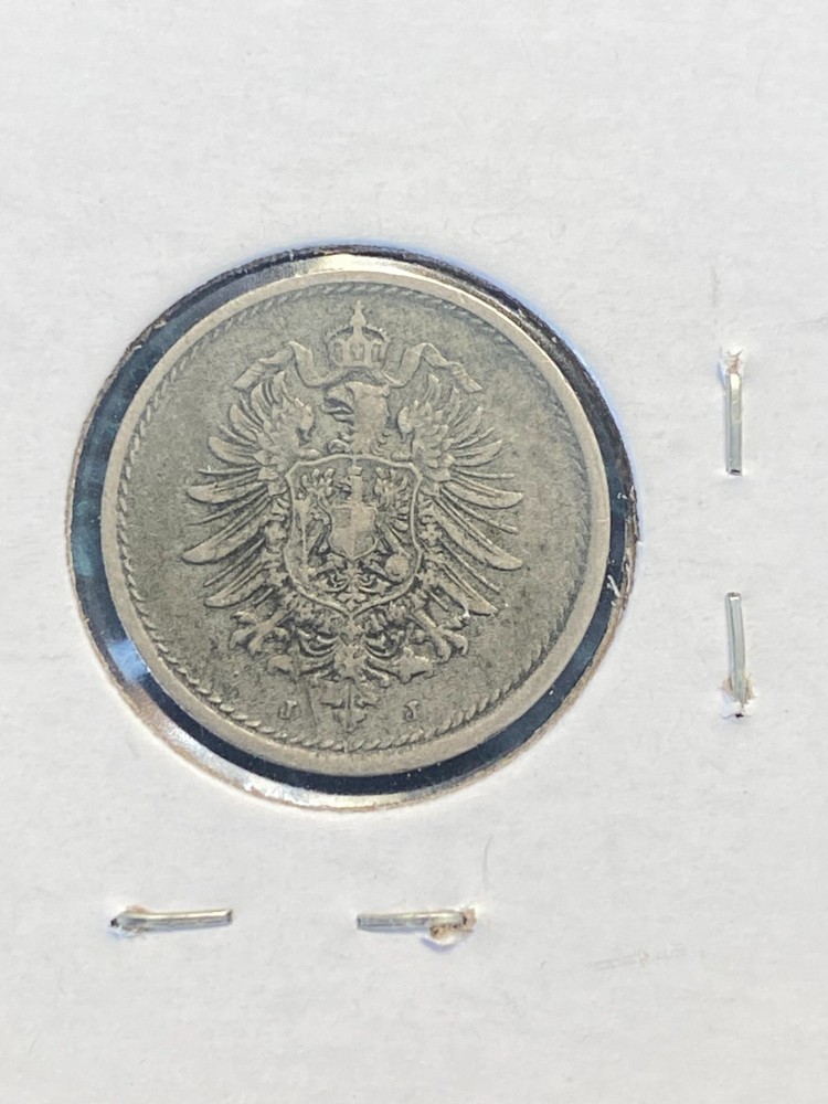 STORAGE UNIT FIND 1875 Germany 5 Pfennig