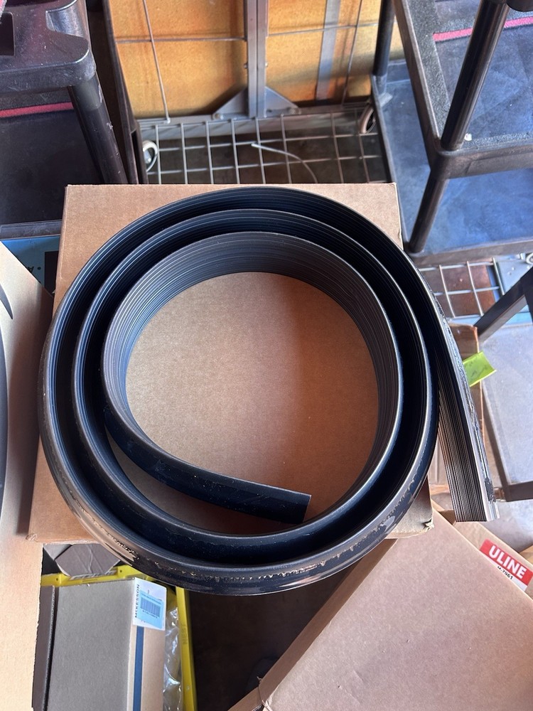 Checkers RFD4‑10 10 ft Single-Channel Rubber Duct Cable Protector