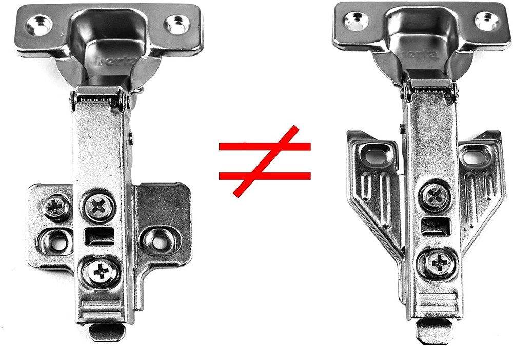 Full Overlay Restricted Angle to 90 Deg Soft Close Face Frame Cabinet Hinges (6)