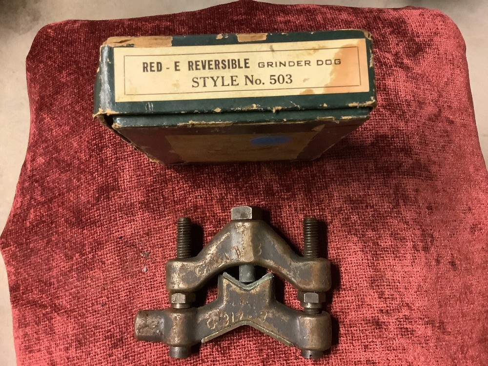 Red- E Tools Reversible Grinder Dog Style No. 503