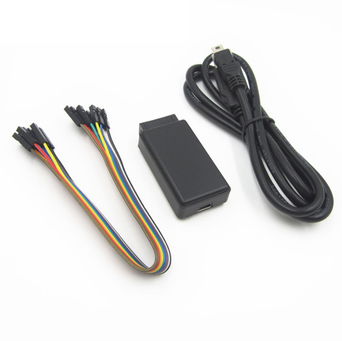 USB 24MHz 8CH 24MHz Logic Analyzer Device Set USB Cable For ARM FPGA M100 Set