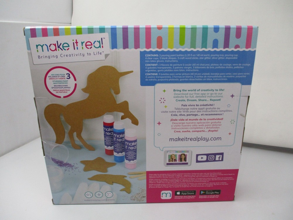 Make It Real - Master Pieces Paint Pouring