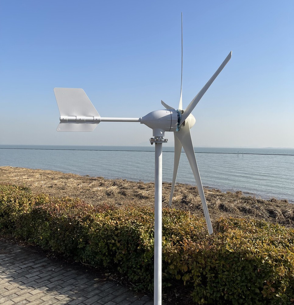 2000W 12V --48V Wind Turbine Generator 3-phase Windmill w/ Charge Controller US