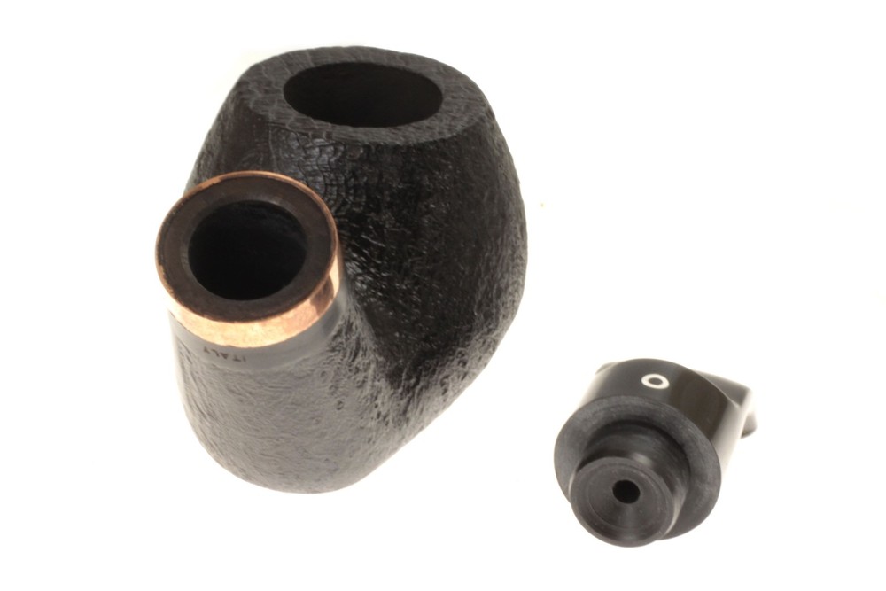 Talamona Reverse Calabash Special Sandblast - Chubby Full Bent Apple