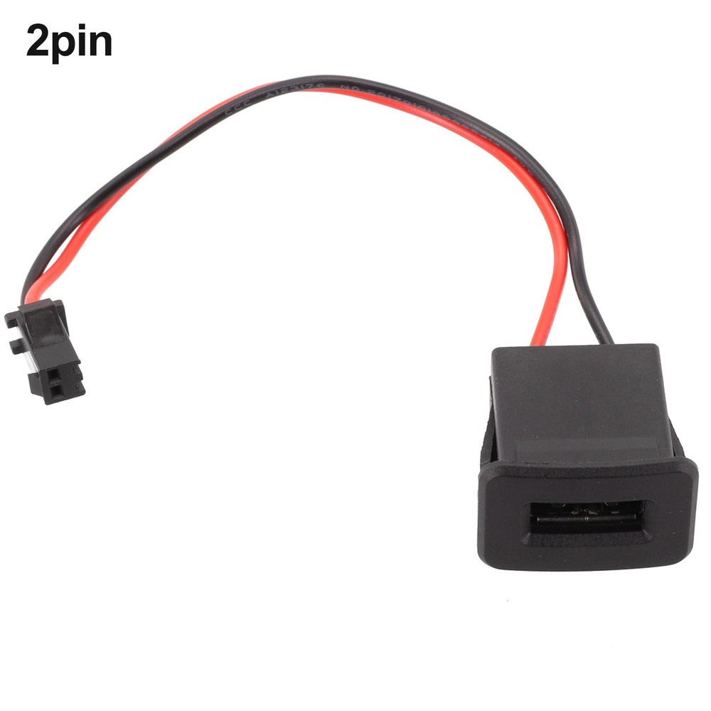 Easy to Use USB Female Base 2P Socket for Quick and Effortless Installation