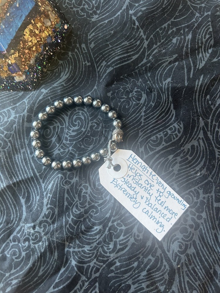 Hematite Crystal Bracelet