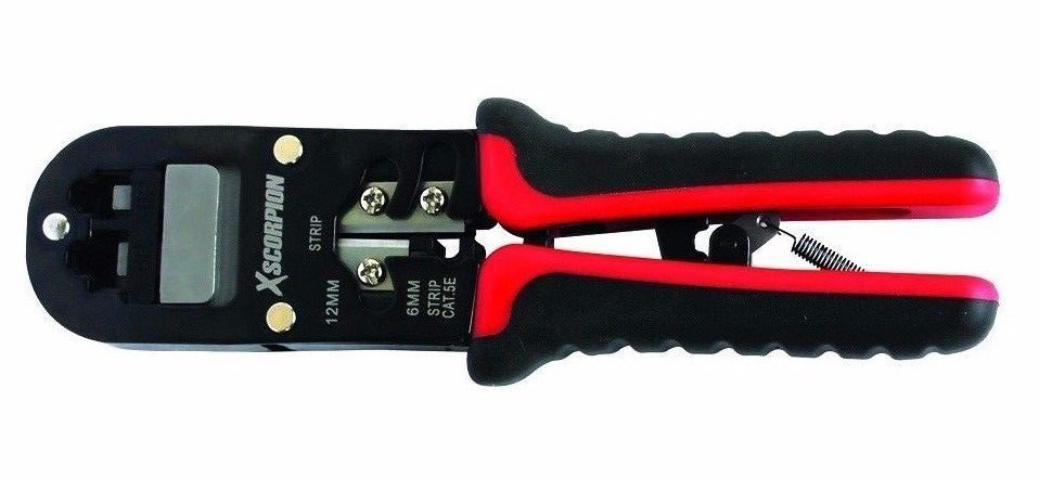Telephone & Data Communication Network Cable Crimper Stipper & Cutter Hand Tool