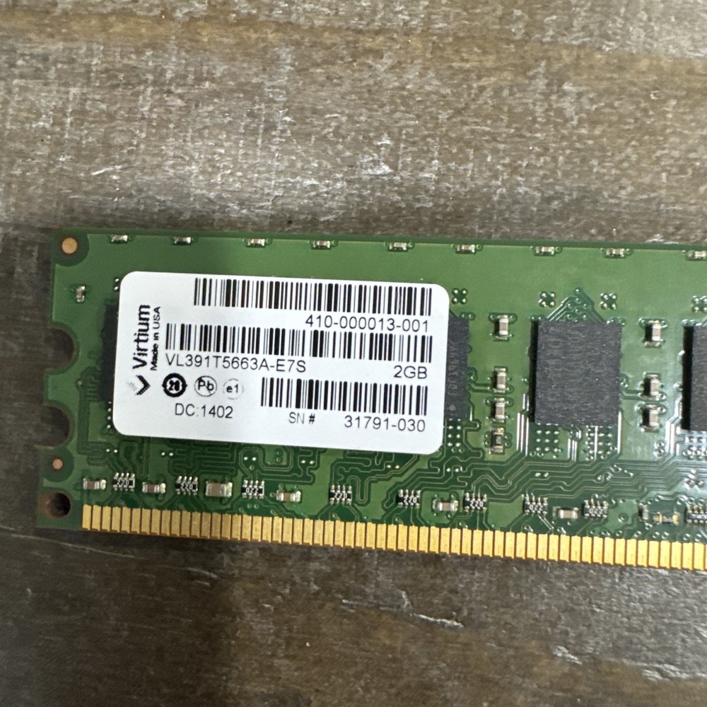 VL393T5663E-E7S 2GB DDR2 ECC Reg Memory