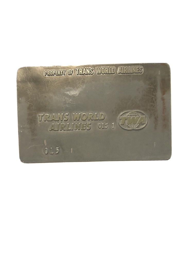 airline ticket validation plate