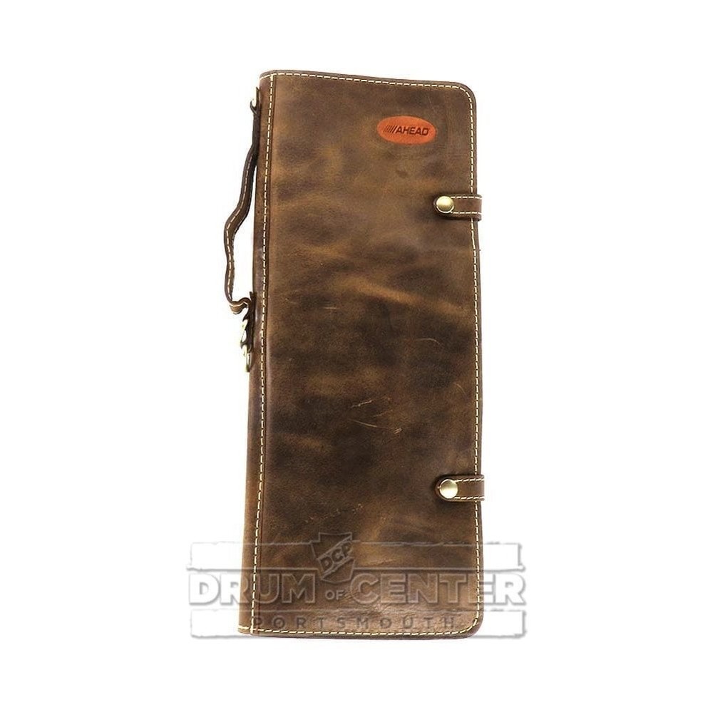 Ahead Brown Handmade Leather Stick Case