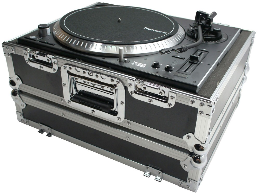 Harmony HC1200BMKII Flight Foam Lined Turntable Custom Case fits Technics 1200