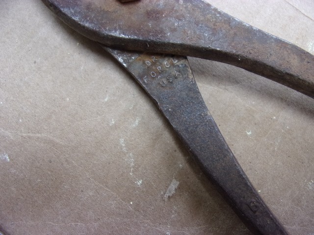 vintage fairmount pliers B on handle