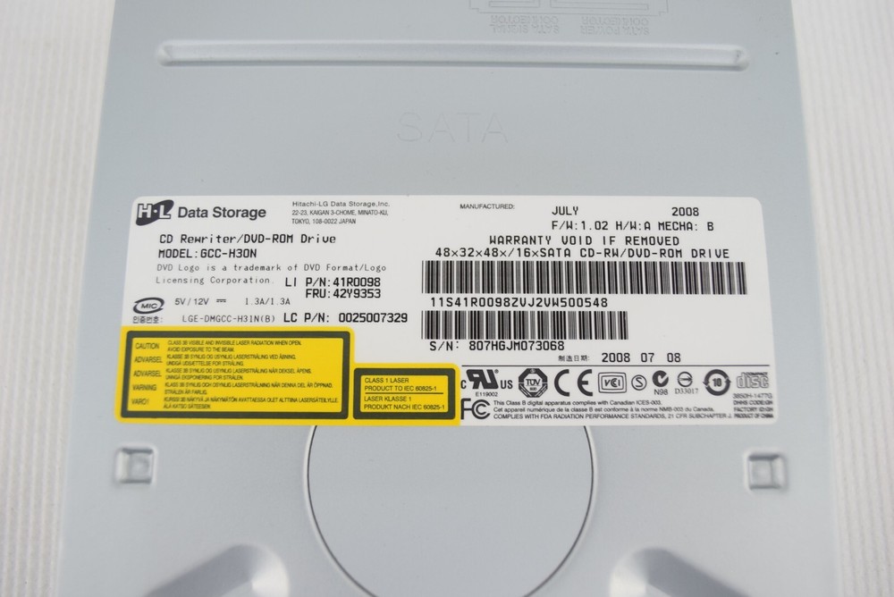 HL Storage GCC-H30N CD Rewriter DVD Drive
