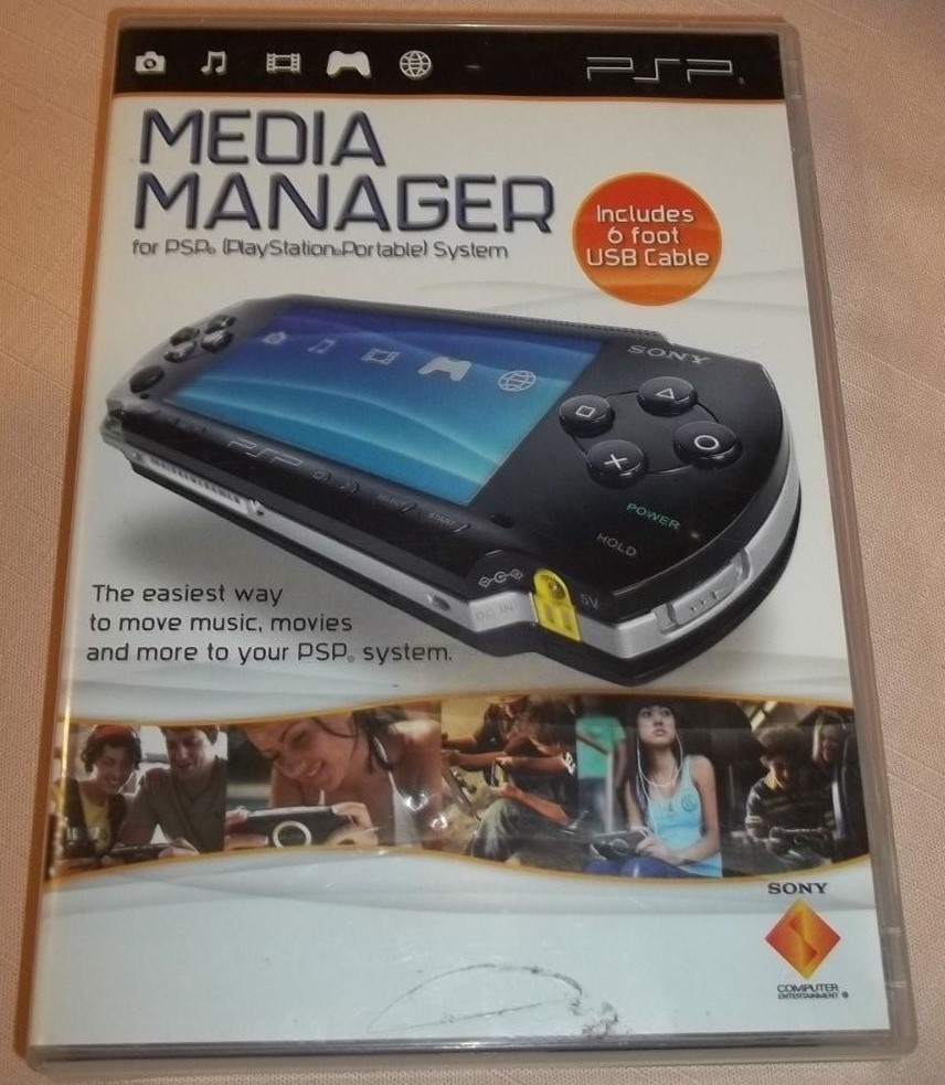 Sony PSP™ Media Manager