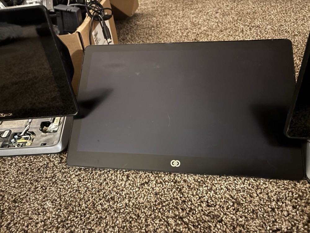 NCR Touchscreen POS Terminal Complete System for Restaurant Includes Printers