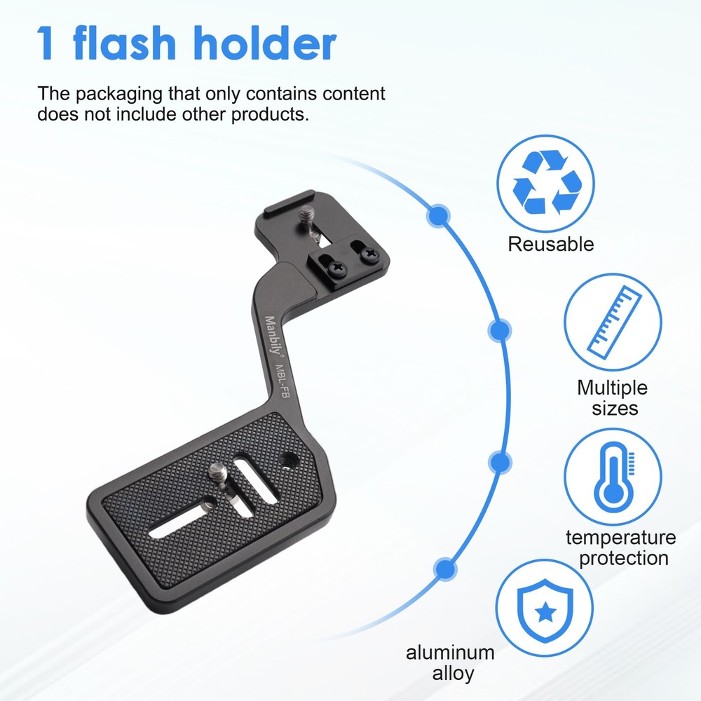 Vertical Flash Bracket Professional Multi-Functional Portable Convenient3546