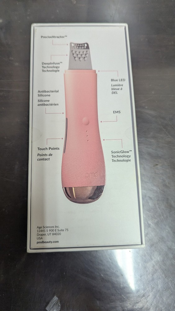PMD Wave Pro Professional-Grade Advanced Skin Spatula in Pink