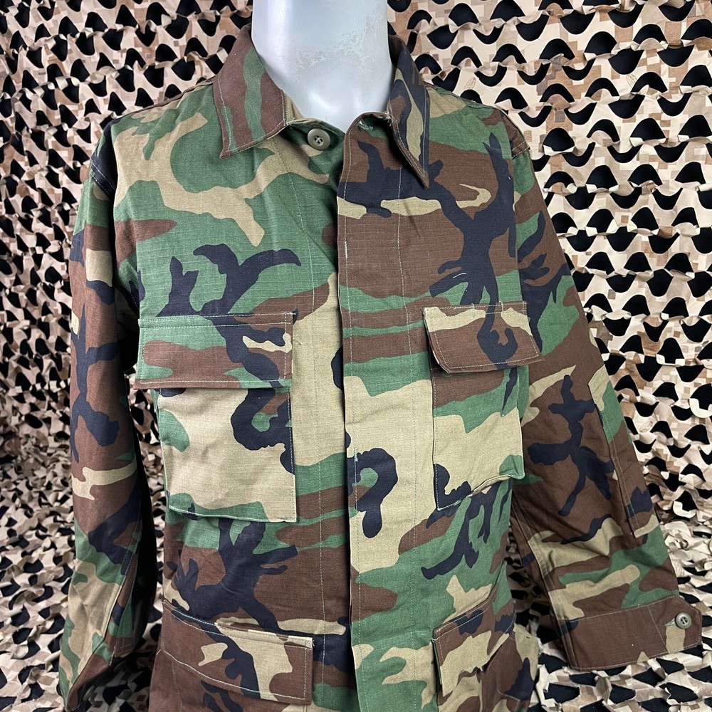 NEW BDU Propper Jacket - Woodland - Small Long
