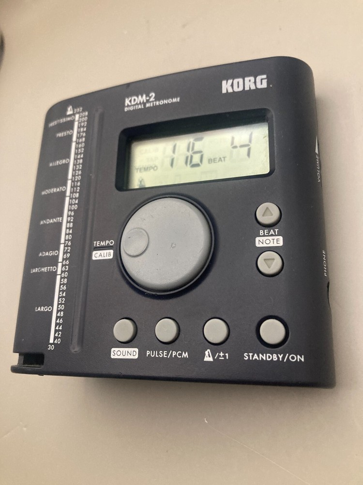 Korg KDM-2 True Tone Advanced Digital Metronome From Japan