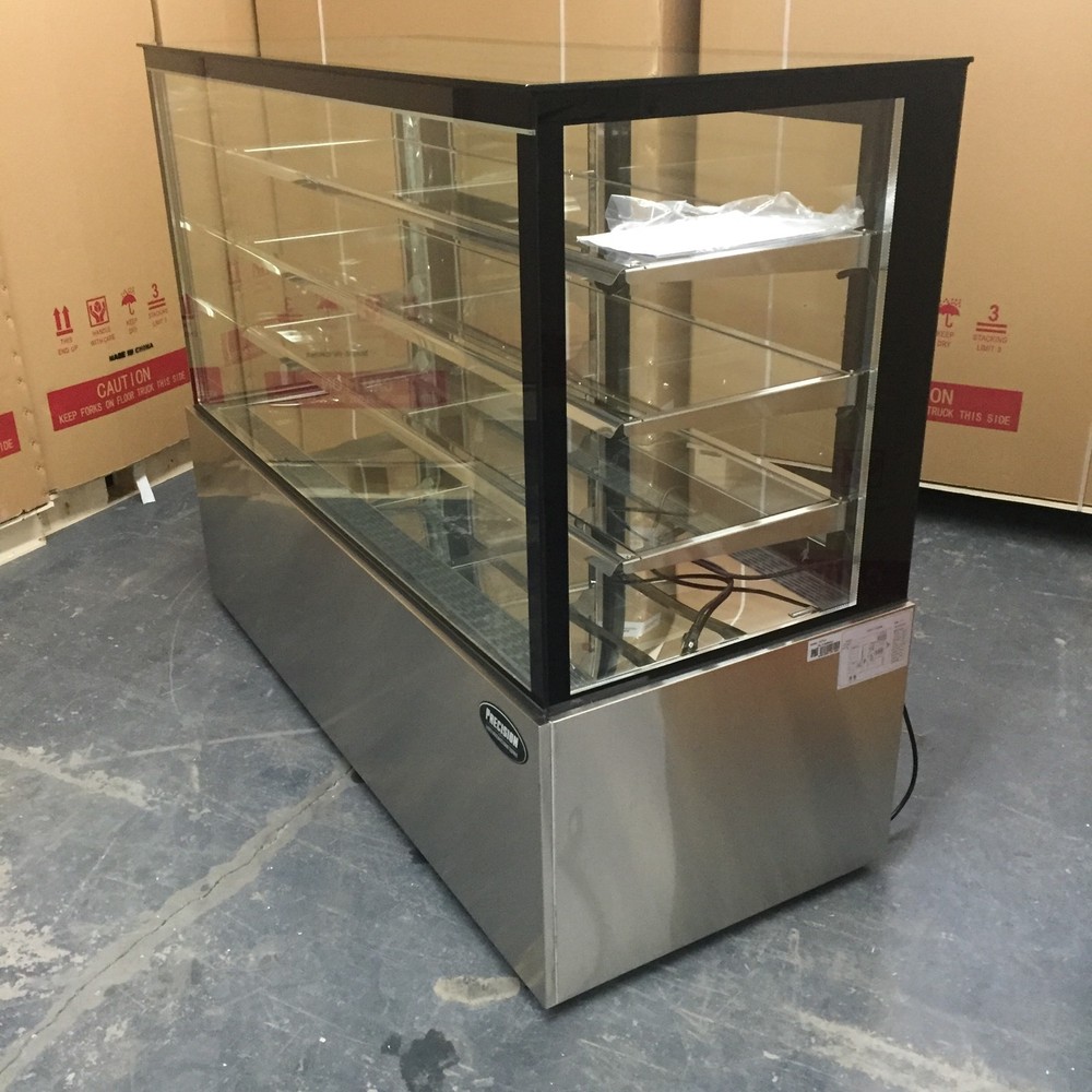 Bakery Display Case Refrigerator Show Case Pastry 72" Display Deli 6’ Cake New