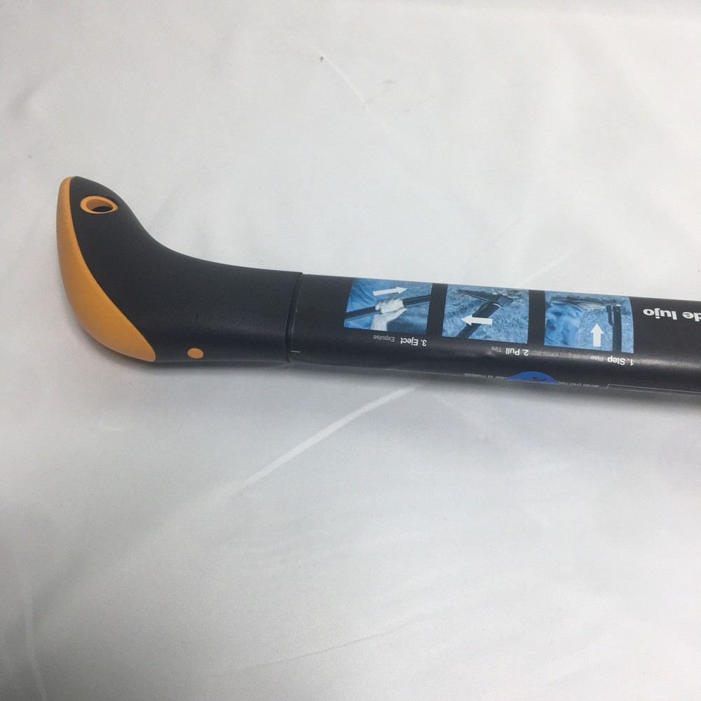 Fiskars 34 in. Stand up 4 Claw Long Handle Weed Puller Tool; Heavy Duty Garden