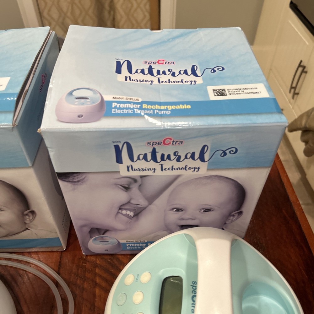 2 Spectra S1+ Plus Double Electric Breast Pump + Philips Avent Accessories READ