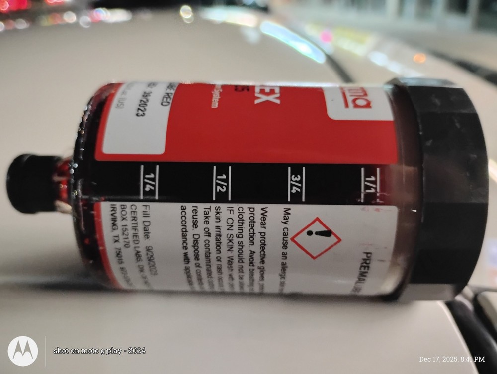Perma Flex 125 Premalube Automatic Lubricator Red, 1 WG