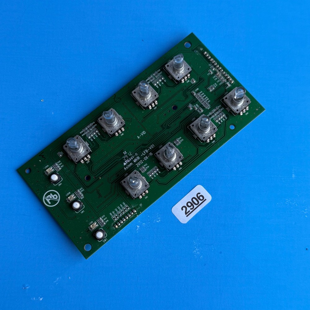 M-AUDIO AXIOM AIR 49 MIDI Controller Part Lighted Control Knob Encoder Board PCB