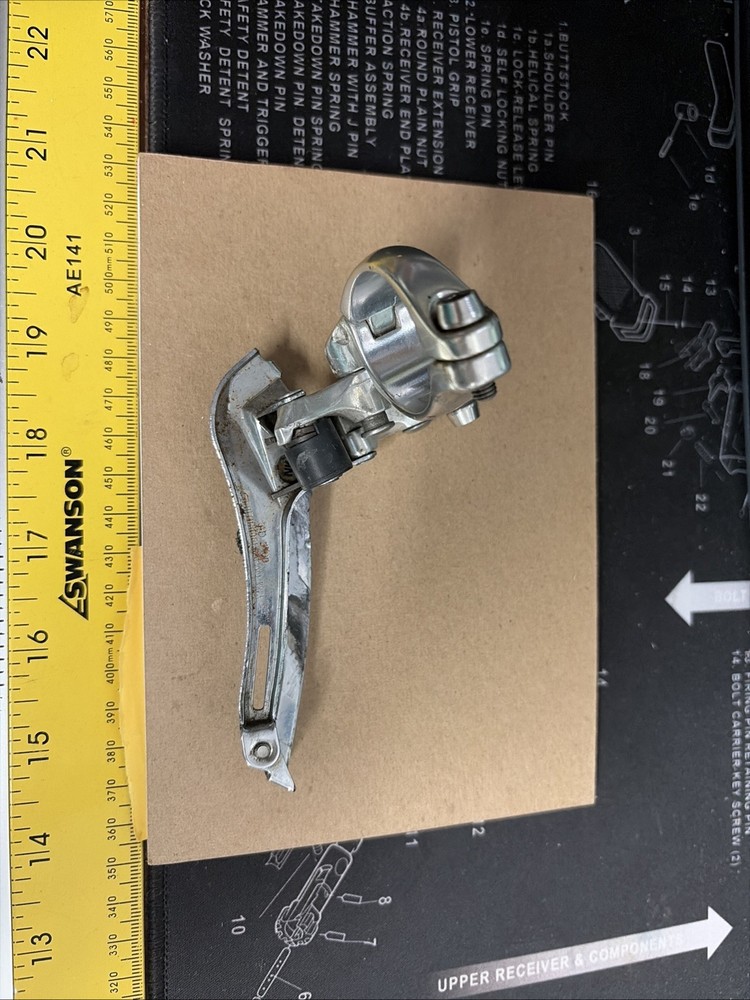 Shimano 105 Front Derailleur FD-5500 Clamp On 31.8 Bottom Pull Double