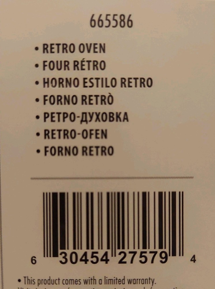 Sizzix Thinlits Retro Oven by Jim Holtz 12 dies Ellison Scrapbooking 665558