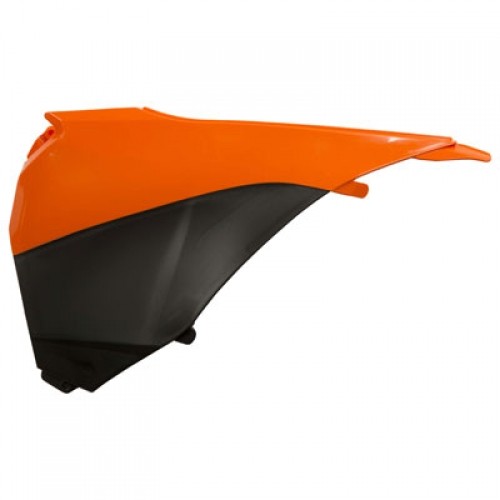 Acerbis Air Box Covers Orange/Black 2374121008