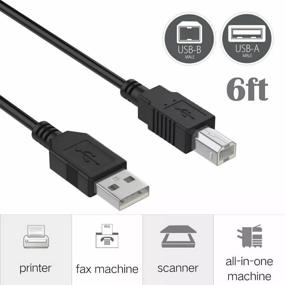6ft USB 2.0 Cable Cord For Akai Professional MPK mini mk3 Keyboard Controller