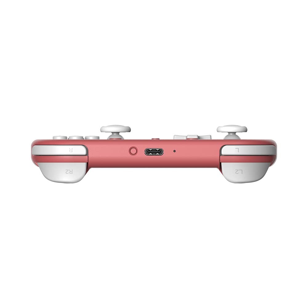 8BitDo Lite 2 Bluetooth Gamepad for Switch, Switch Lite, Android and Pink