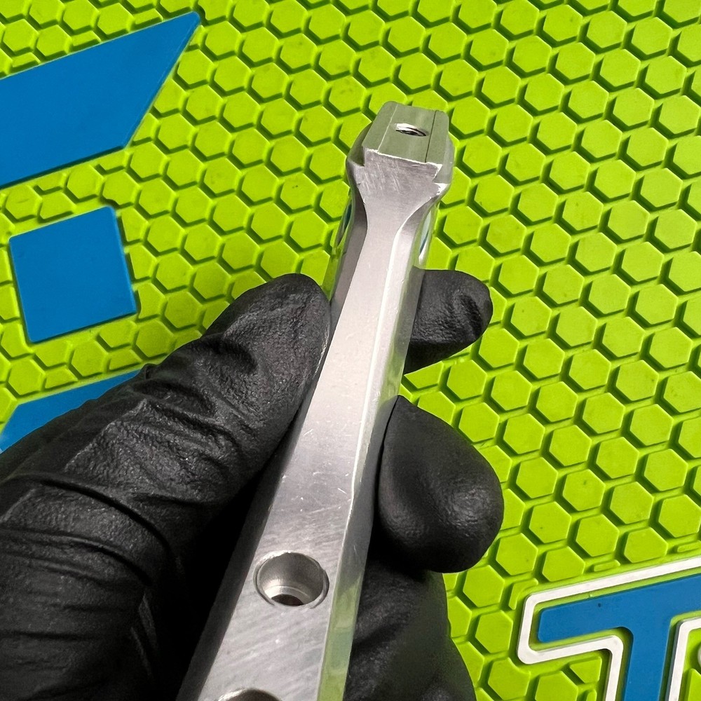 DYE PAINTBALL DOVETAIL ASA DROP FORWARD RAIL + MOUNTING SCREWS - SILVER