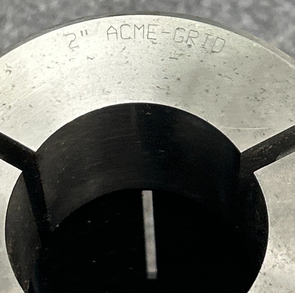 HARDINGE ROUND COLLET 2" ACME-GRID 1.895 CAPACITY