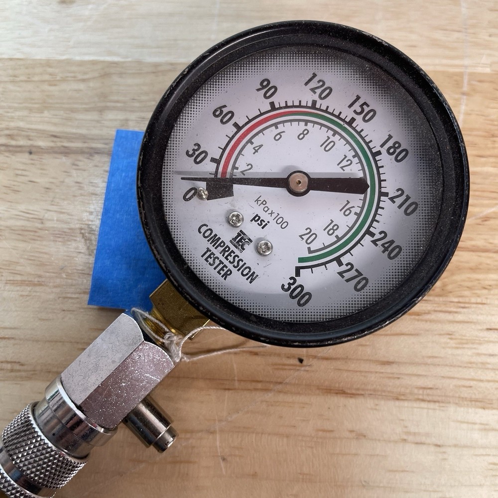 IEC Engine Compression Tester Gauge 300psi