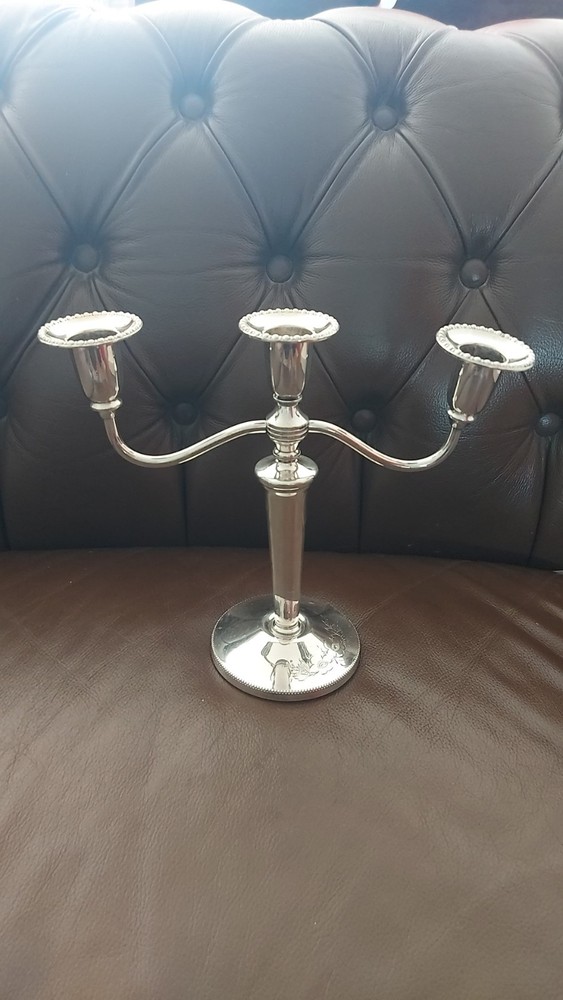 Silver Plated Vintage Candelabra