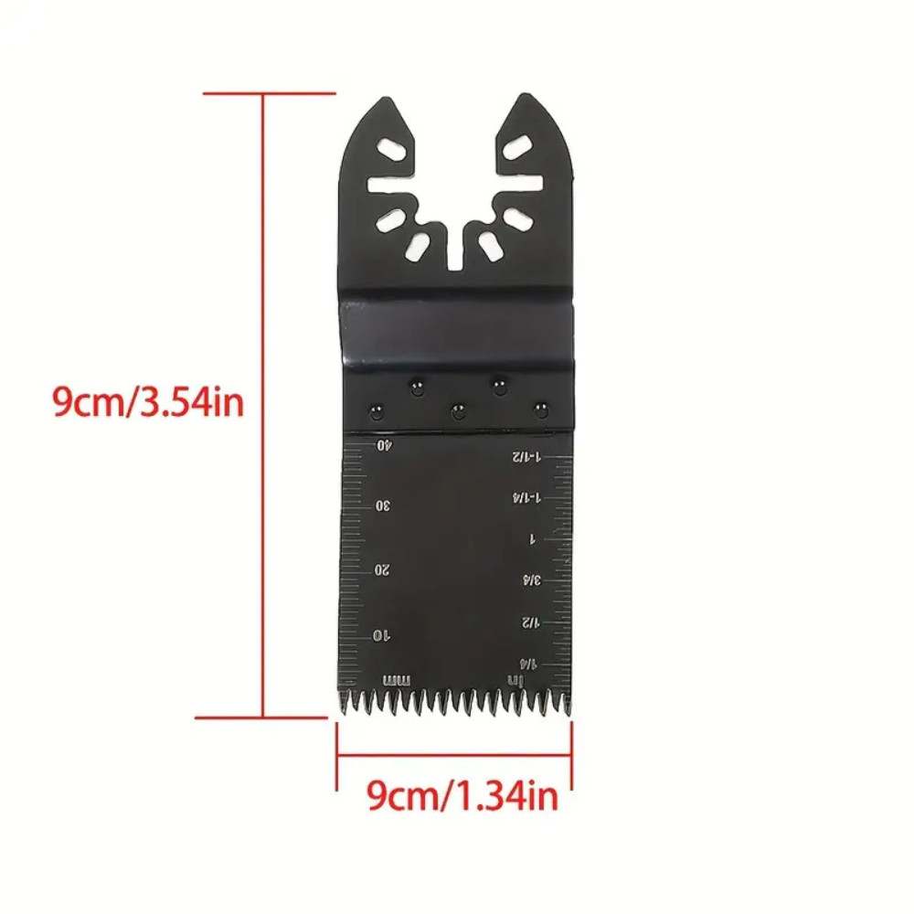 100Pcs 30mm-90mm Standard Oscillating Saw Blade Universal Quick Release Durable