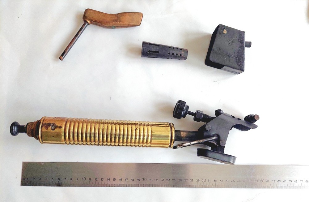 Original vintage Barthel blowtorch