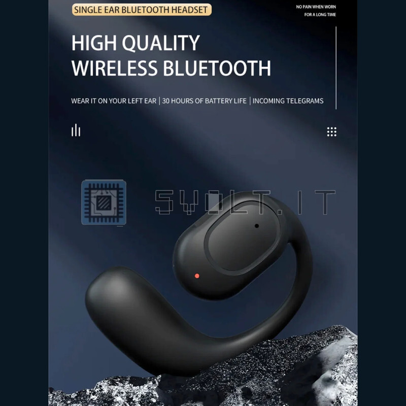 Wireless Bone Conduction Noise Cancelling Headphones