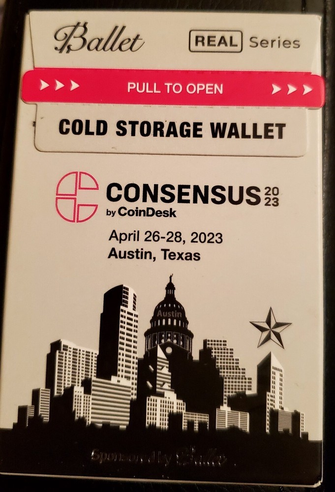 2023 Ballet Consensus Conference Special edition Ballet Real Btc Eth crypto