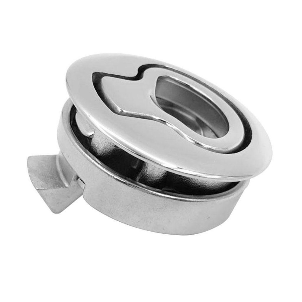 Stainless Steel Flush Pull Locker Hatch Latch Lift Handle Marine Boat Hardware