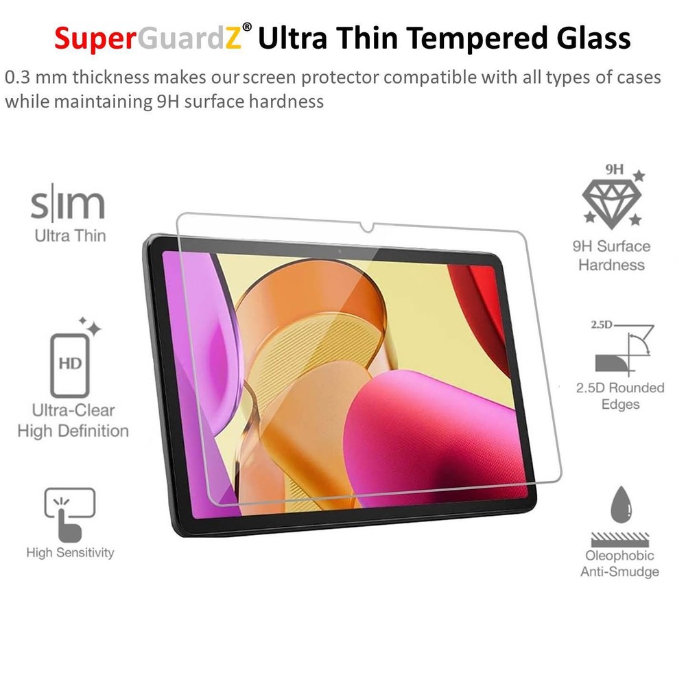 Tempered Glass Screen Protector Guard For Amazon Fire Max 11 (13th Gen, 2023)