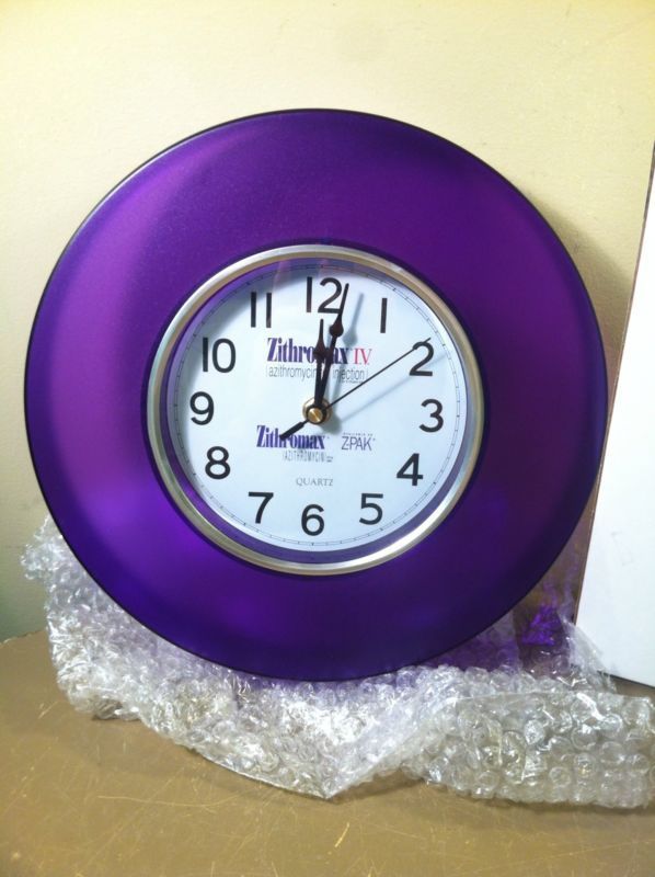 Pharmaceutical Wall Clock Drug ad Doctors Office PHARMA