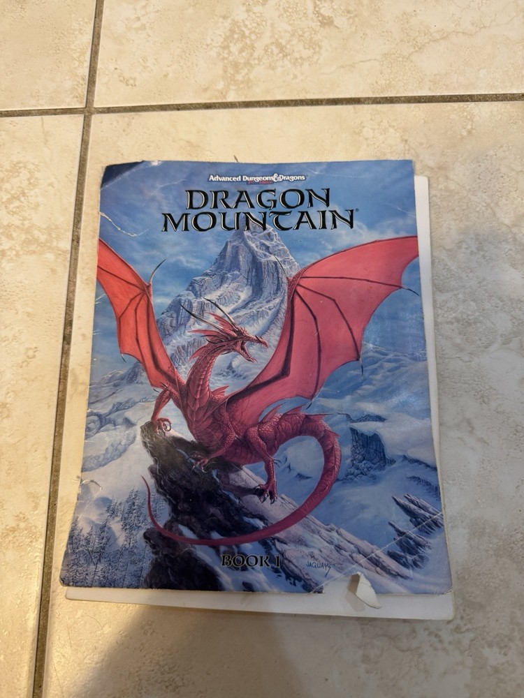 Advanced D&D 2nd Edition Dragon Mountain Book 1